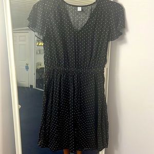 Brand New Old Navy Medium polkadot dress.